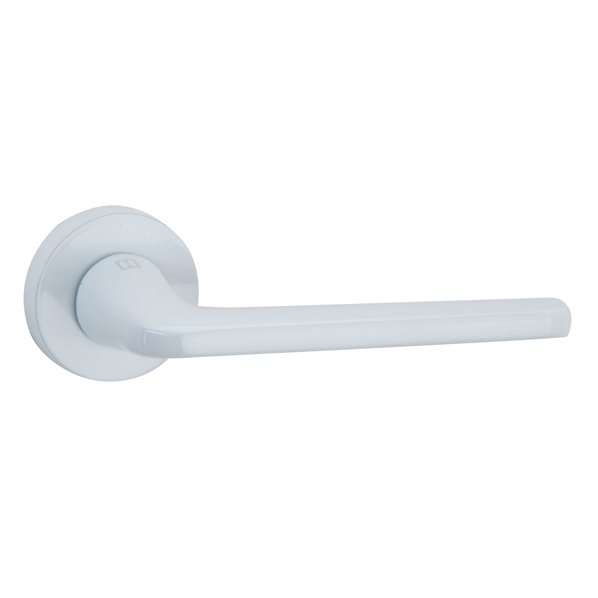 White RS-310 aluminum round rosette door handle
