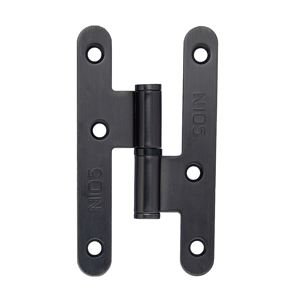 Türband mit runder Platte in Graphit-Finish ohne Abschluss 100 x 57