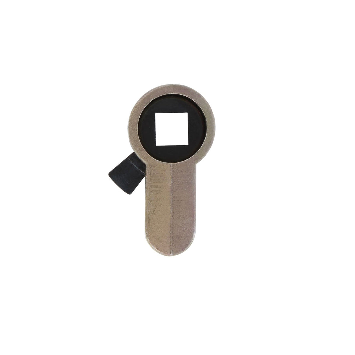 Adaptador bricomatado de cilindro europerfil para condena de 6mm
