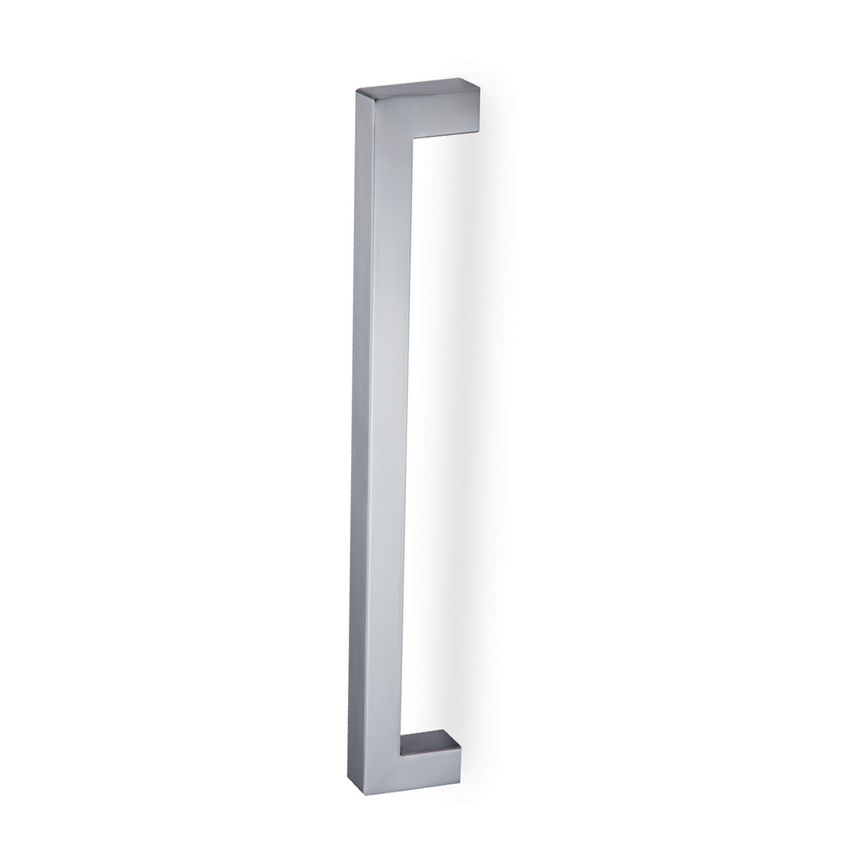 Poignée carrée en acier inoxydable pour bois et verre 250mm entraxe